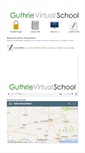 Mobile Screenshot of guthrievirtualschool.net